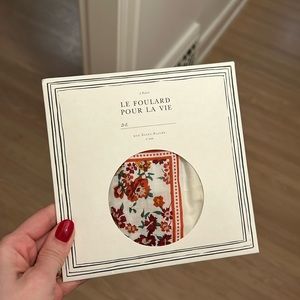 FREE Sezane cotton scarf with purchase from my closet.